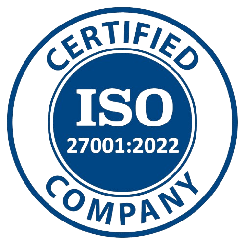 ISO 27001:2022 Certified Company