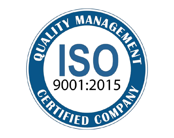 ISO 9001:2015 Certified Company